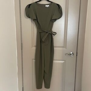 Clavin Klein Green Jumpsuit, Woman size 4,